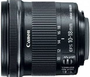 Canon EF-S 10-18mm  Lens Only
