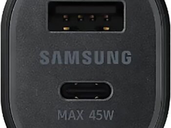 Samsung Dual Car Charger  (45W+15W) Super Fast