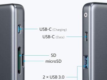 Anker Premium 7-in-1 USB-C Hub 1H1C2A2M1E  B2B - UN (excluded CN, Europe) Gray Iteration 1  A8352HA1