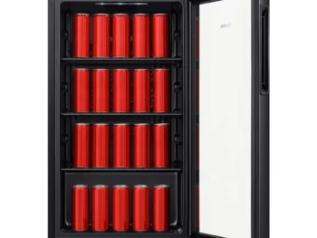 Hisense JC91DR, JC-94 91L Glass Door Beverage 80W Cooler Chiller