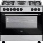 BEKO Cooker 4 Gas + 2 Electric, wide oven - GE12121DX