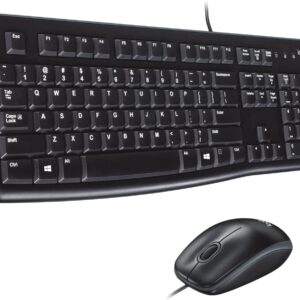 Logitech MK120 Wired Keyboard and Mouse Combo