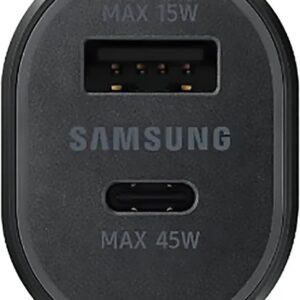 Samsung Dual Car Charger  (45W+15W) Super Fast