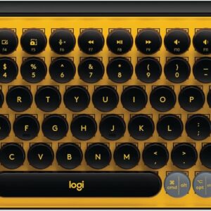 Logitech POP Keys Blast Yellow Mechanical Wireless Keyboard