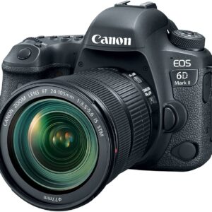 Canon EOS 6D Mark II with EF 24-105mm IS STM Lens - WiFi Enabled