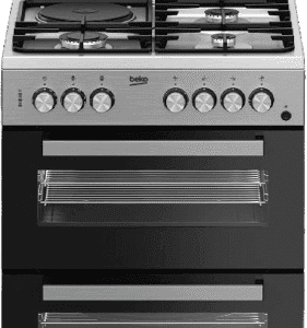 Beko 60CM Double oven cooker FDF63110DXDSL