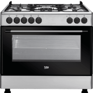 BEKO GE15120DX 5Gas 90x60cm Silver Electric Oven