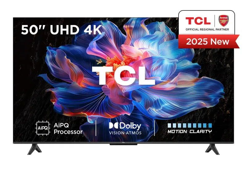 01-tcl-50-v6c-keyvi-front.webp TCL V6C Direct LED 4K HDR TV , Google TV - Image 1