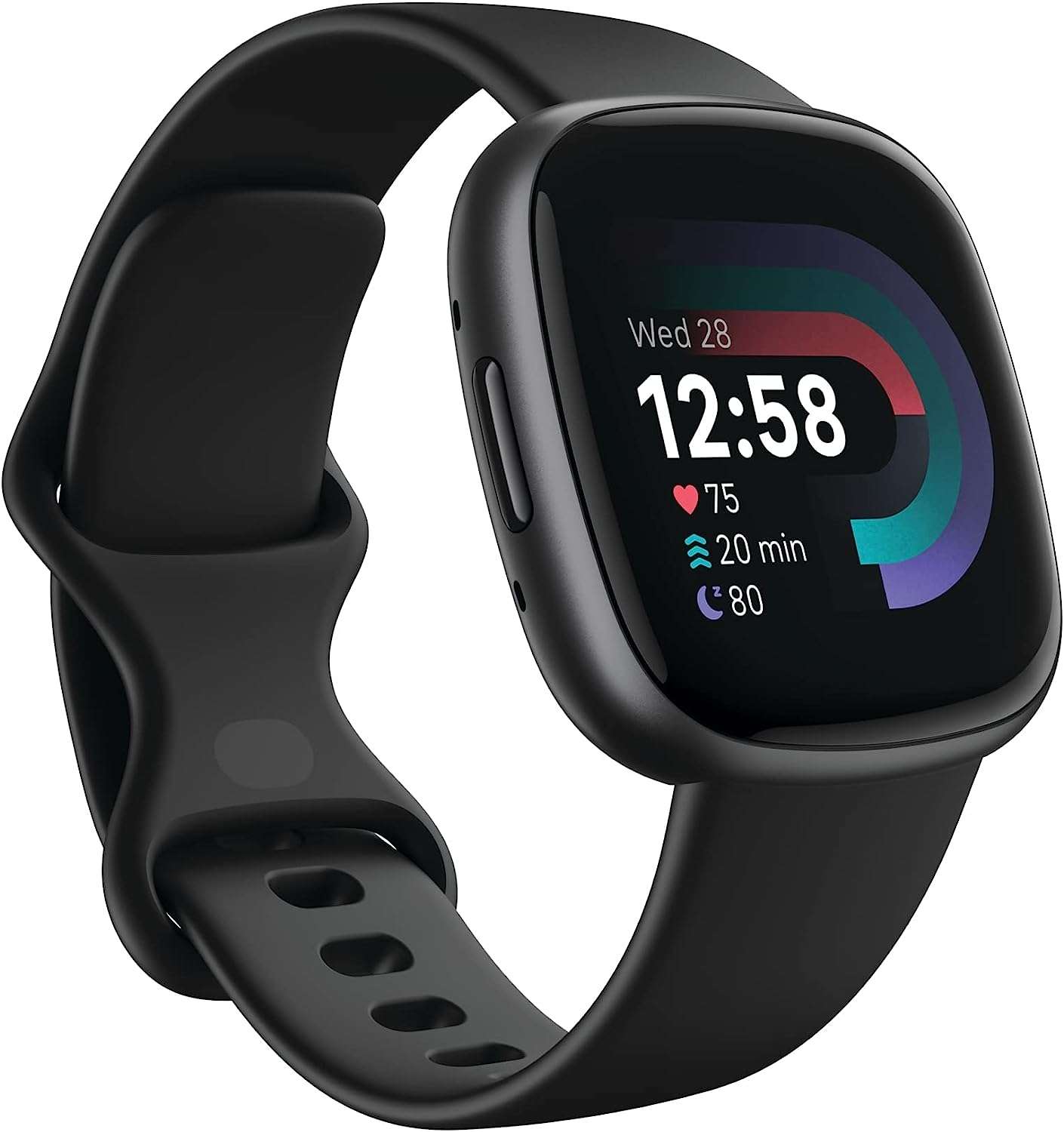 61CZSoSnVPL._AC_SL1500_.jpg Fitbit Versa 4 Smartwatch - Image 1