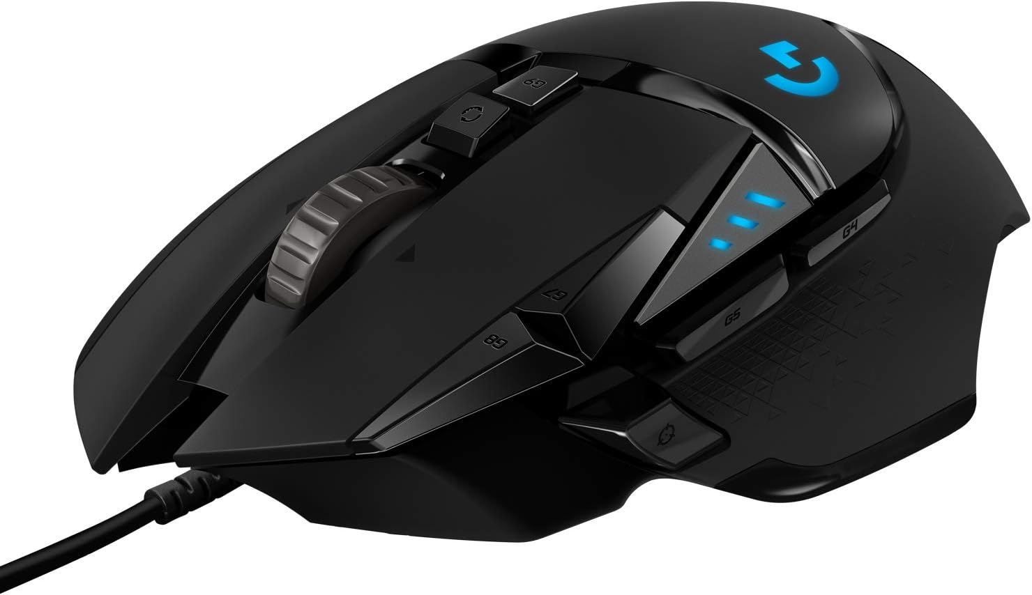 61mpMH5TzkL._AC_SL1500_.webp Logitech G502 HERO High Performance Wired Gaming Mouse - Image 1