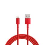 Anker PowerLine Select+ USB Cable with Lightning connector 3ft - Red A8012H91 - Image 2