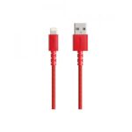 Anker PowerLine Select+ USB Cable with Lightning connector 3ft - Red A8012H91