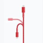 Anker PowerLine Select+ USB Cable with Lightning connector 3ft - Red A8012H91 - Image 3