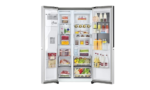 LG 635L Side by Side WaterDisp Instaview Fridge GC-X257CSES - Image 2