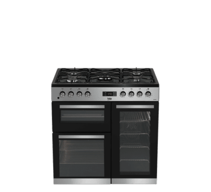 BEKO Cooker 5 Gas triple cavity - KDVF90X