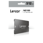 Lexar® NS100 2.5” SATA III (6Gb/s) 512GB SSD