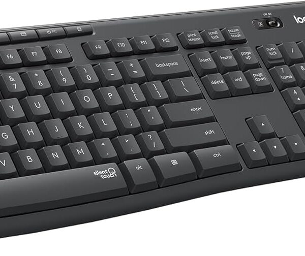 Logitech MK295 Wireless Mouse & Keyboard Combo with SilentTouch Technology