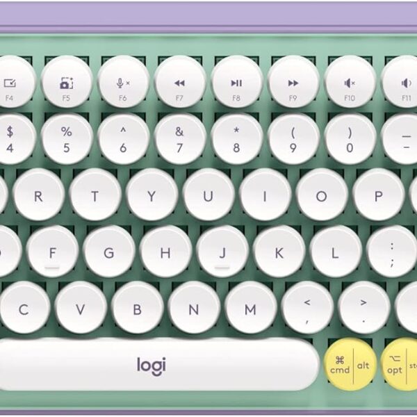 Logitech POP Keys Blast Yellow Mechanical Wireless Keyboard