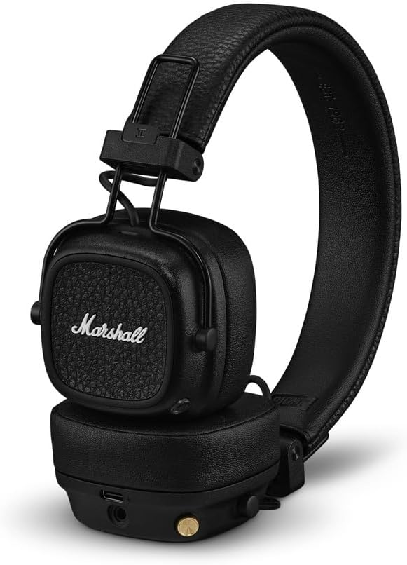 51K8eJaYsKL._AC_SL1000_.webp Marshall Major V On-Ear Wireless Bluetooth Headphones - Image 1